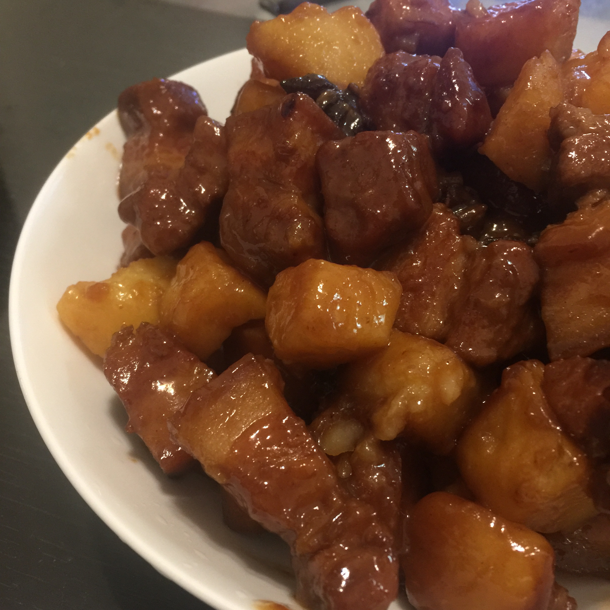 土豆红烧肉