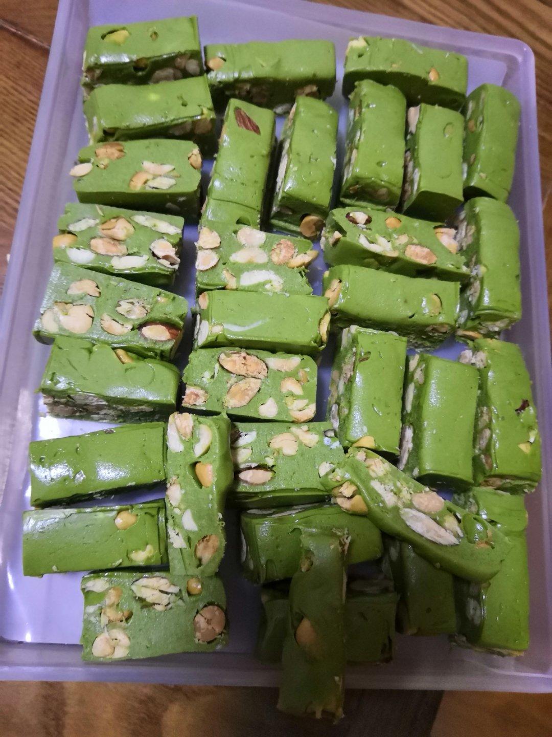 蛋白粉版牛轧糖（转自晓婷爱烘培）