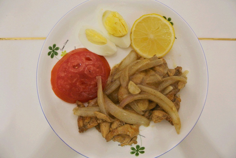 黑椒柠檬煎鸡扒