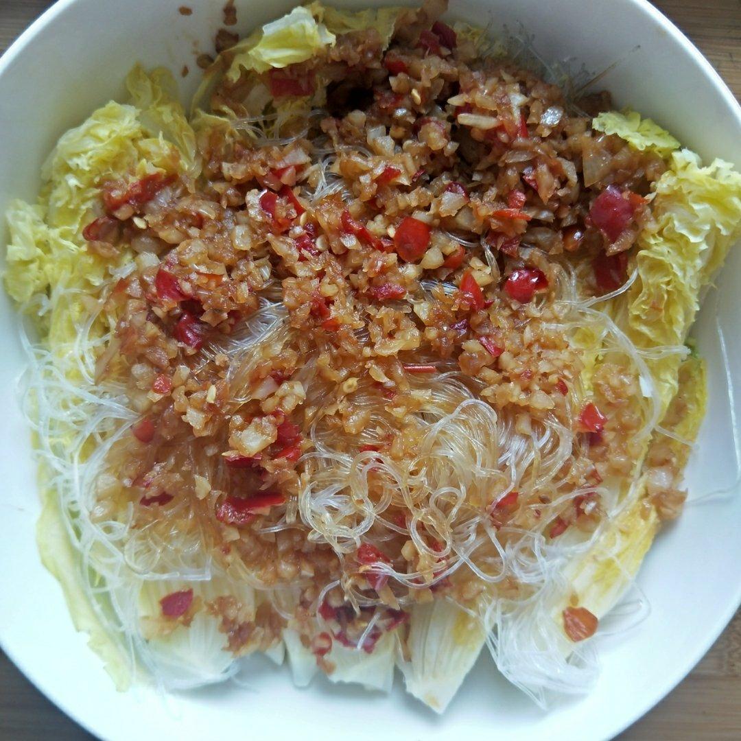蒜蓉粉丝蒸娃娃菜