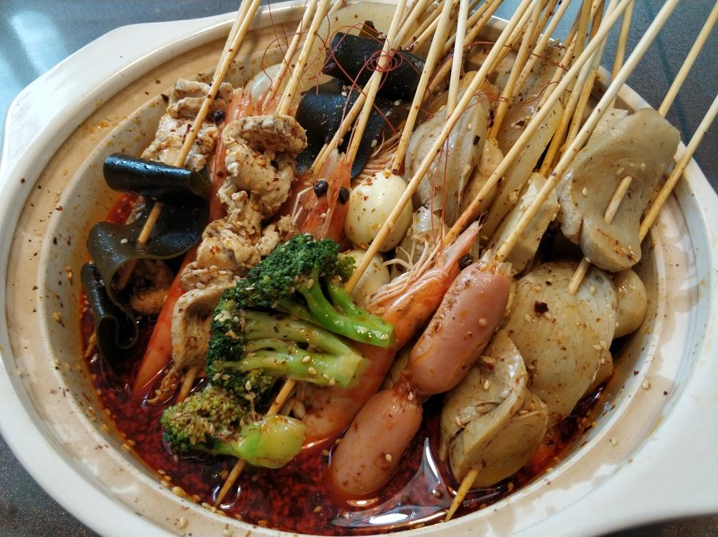 超简单的冷锅串串