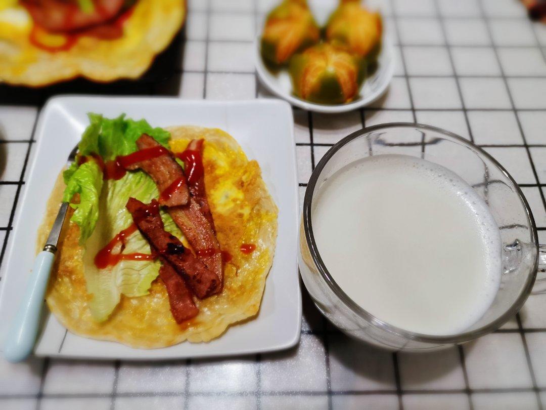 3分钟早餐，丰富一张手抓饼