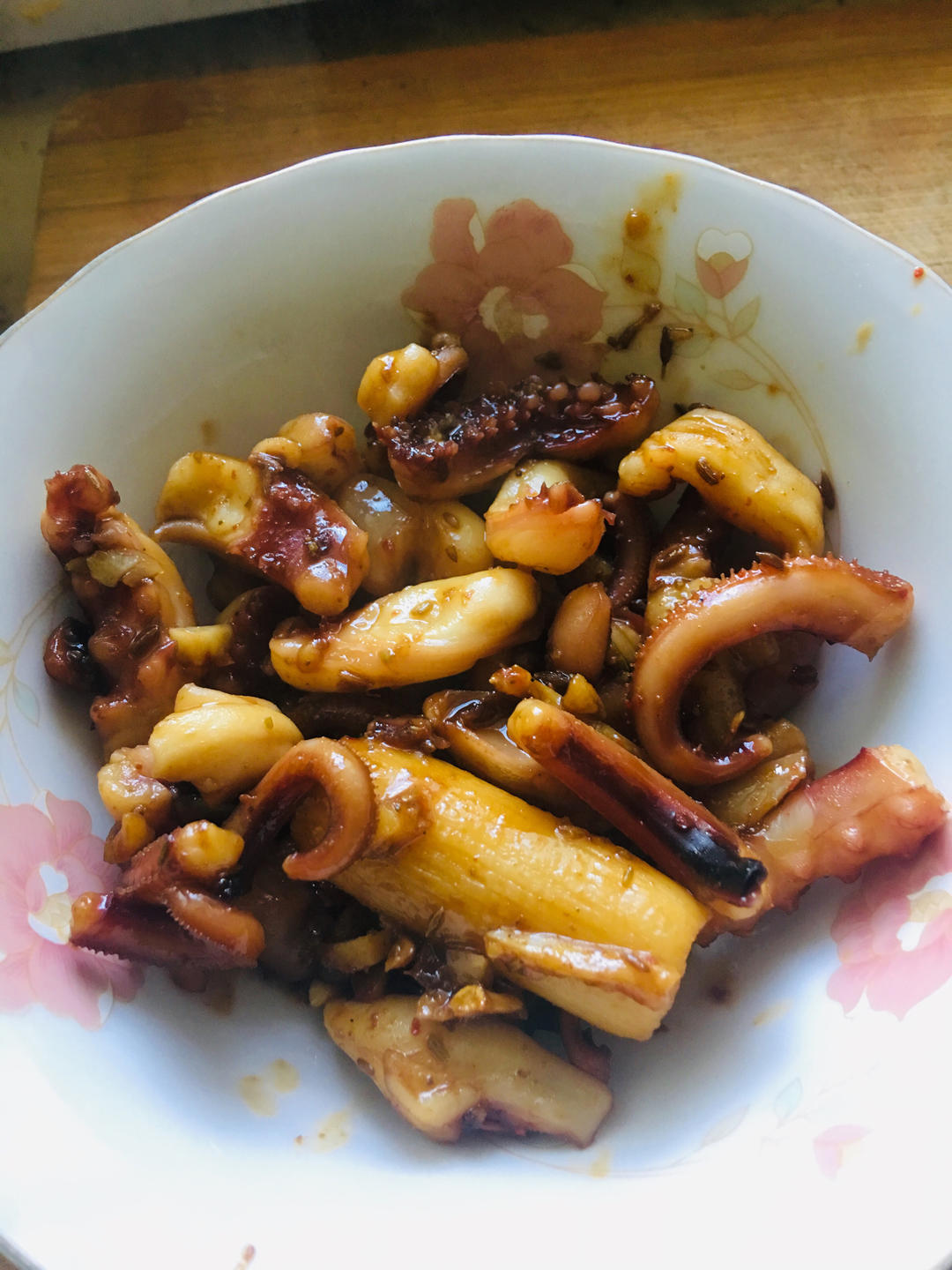 超下饭的孜然鱿鱼须，香辣爽嫩，比烧烤还好吃