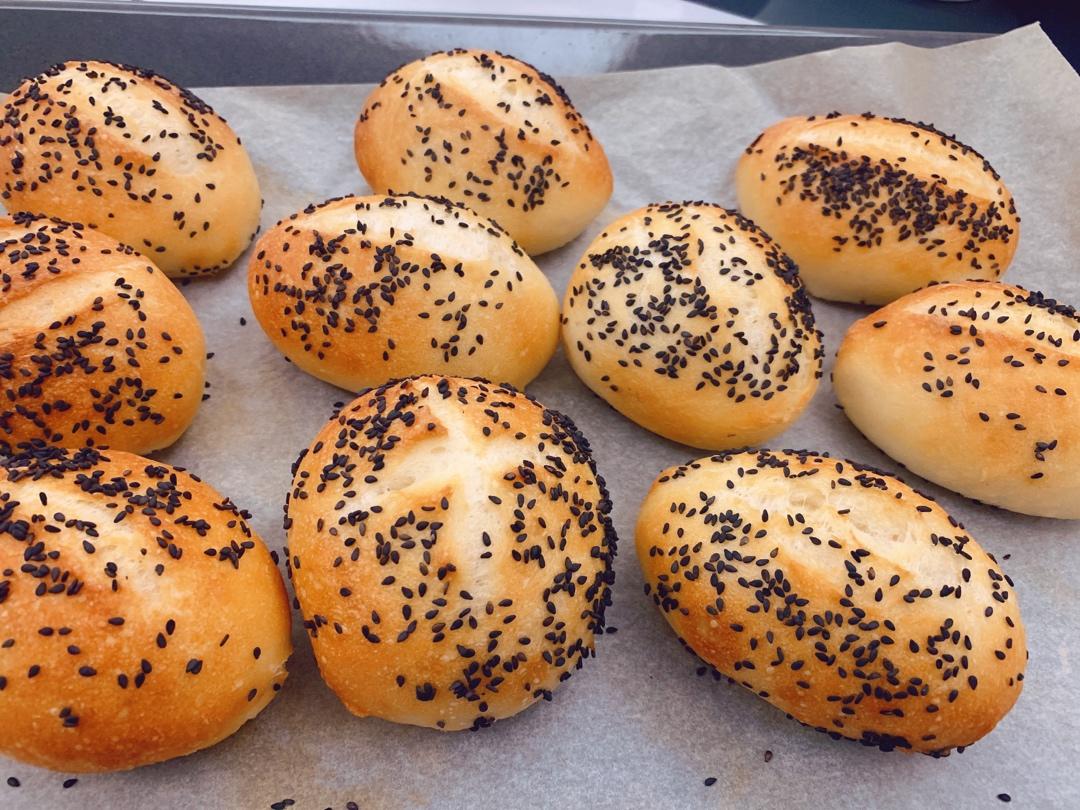 德式小餐包 Brötchen （液种法）