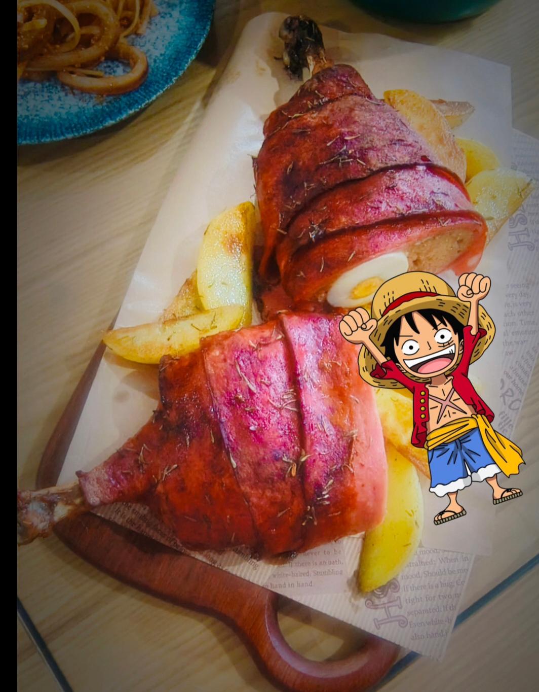 顶级吃货“海贼王”路飞最爱的漫画肉