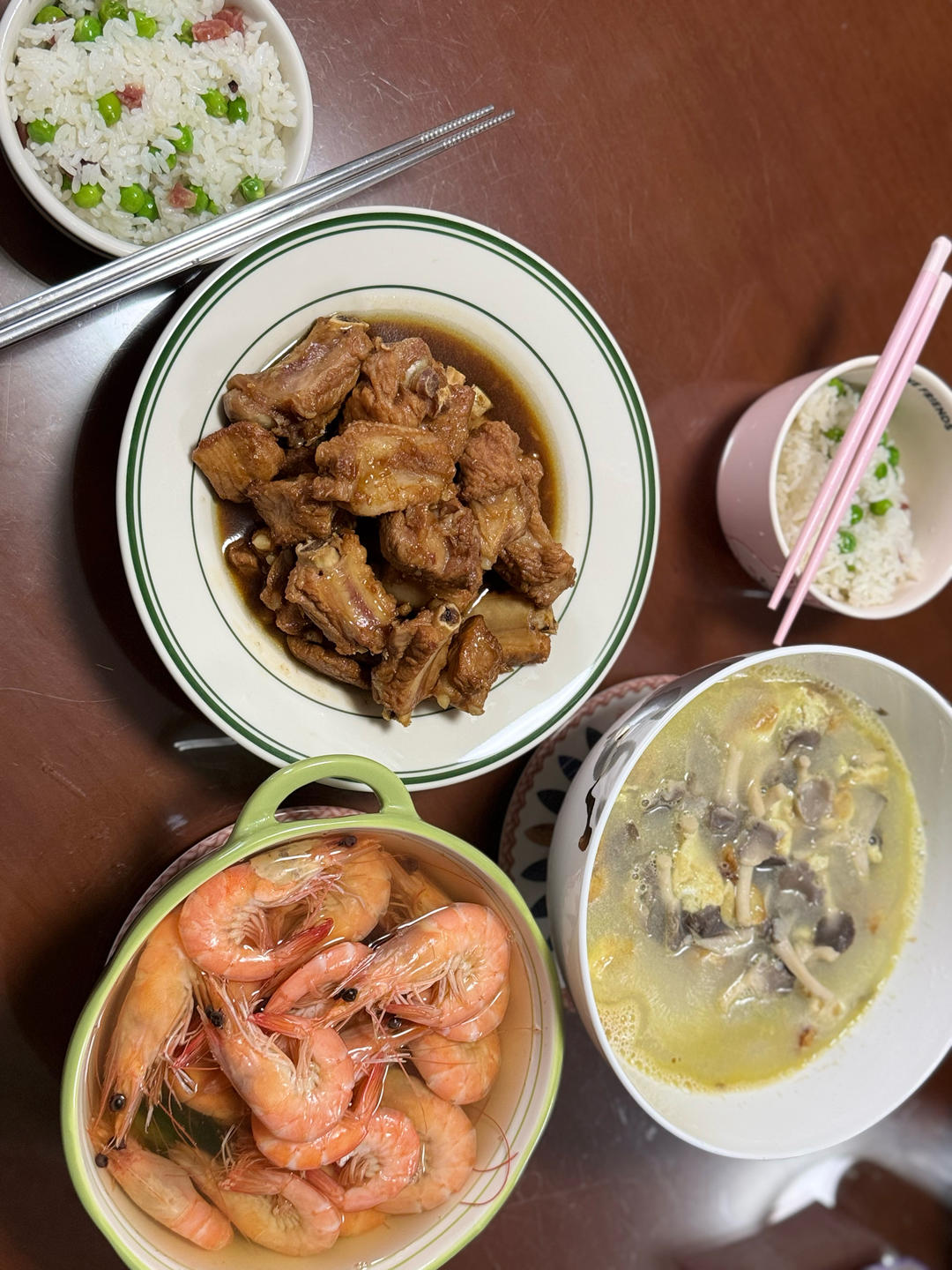 香甜脆嫩豌豆饭！（新吃法！不是大米豌豆腊肠一起下锅煮那种）