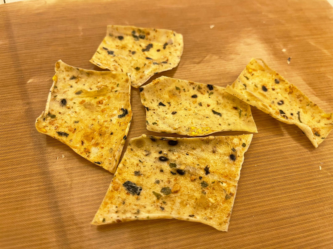 土豆泥烤薯片（非油炸烤箱版）