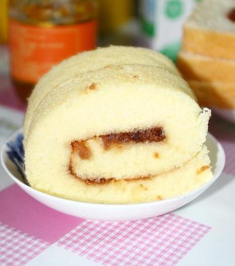 肉松海棉蛋糕卷的做法