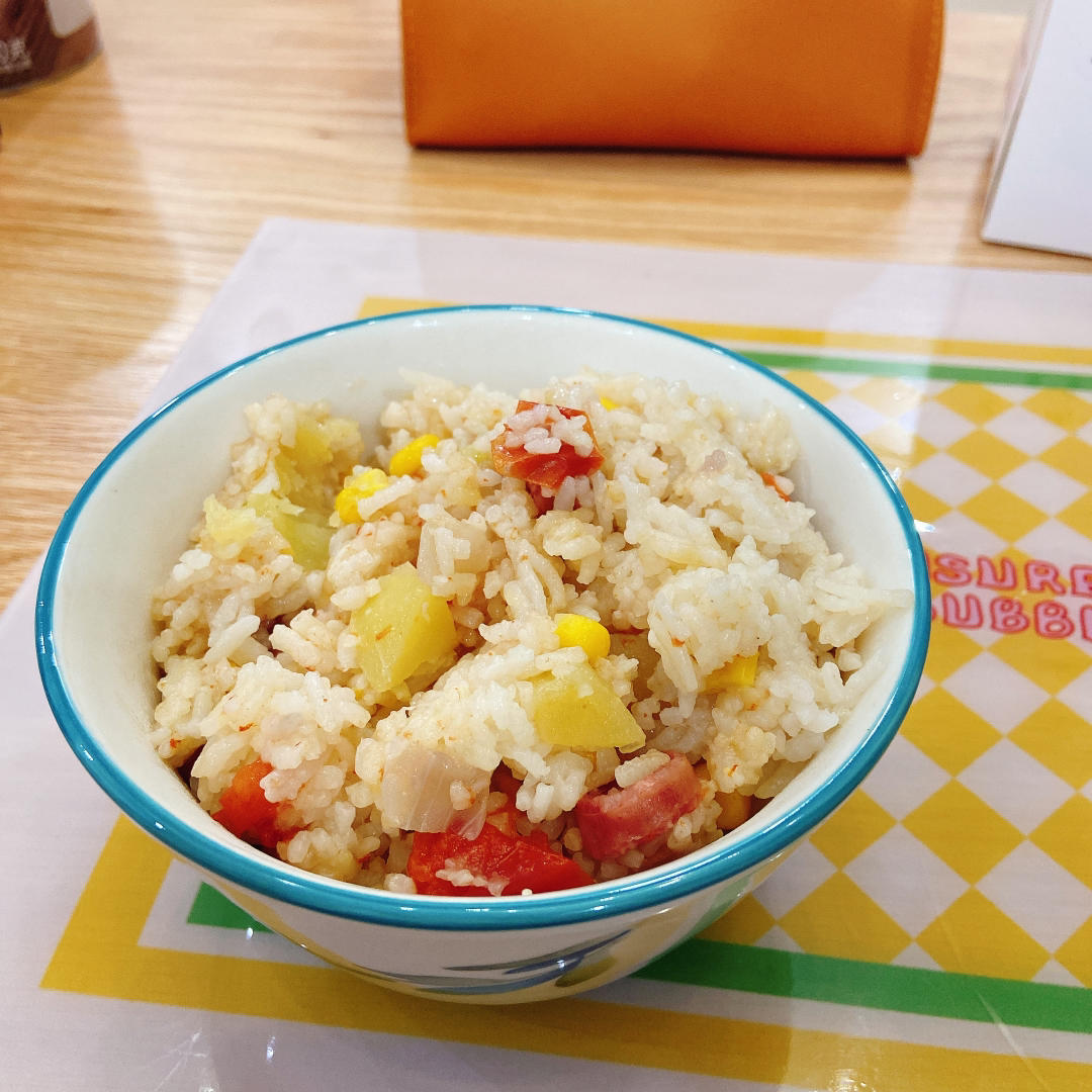 有菜有肉有主食🍅番茄焖饭【松下分体式饭煲】