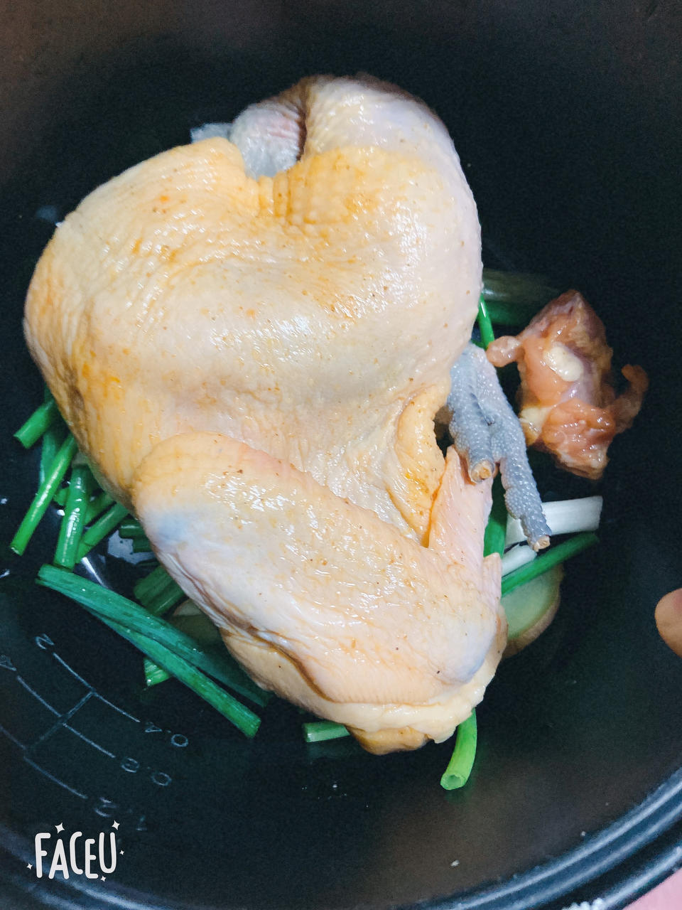 电饭锅盐焗鸡（简易版）