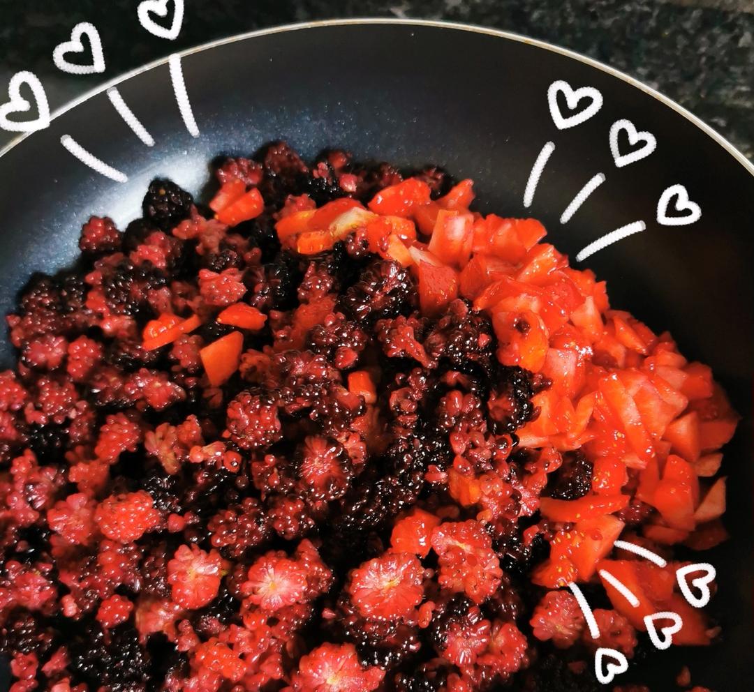 桑葚草莓果酱🍓