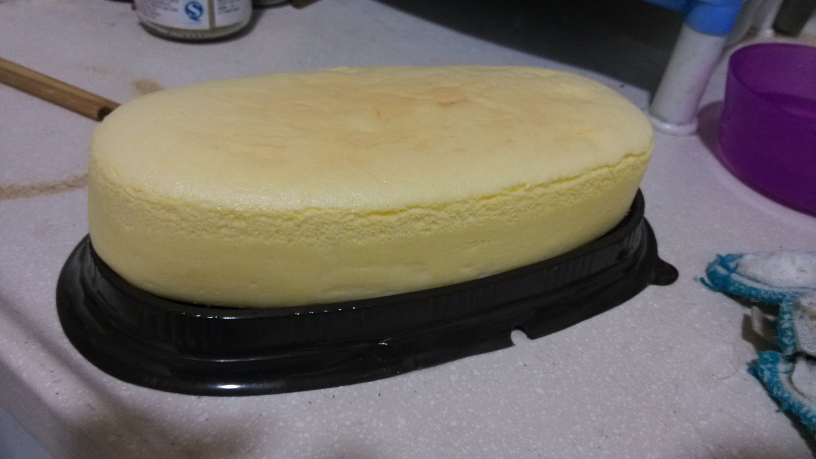 椰香轻乳酪蛋糕