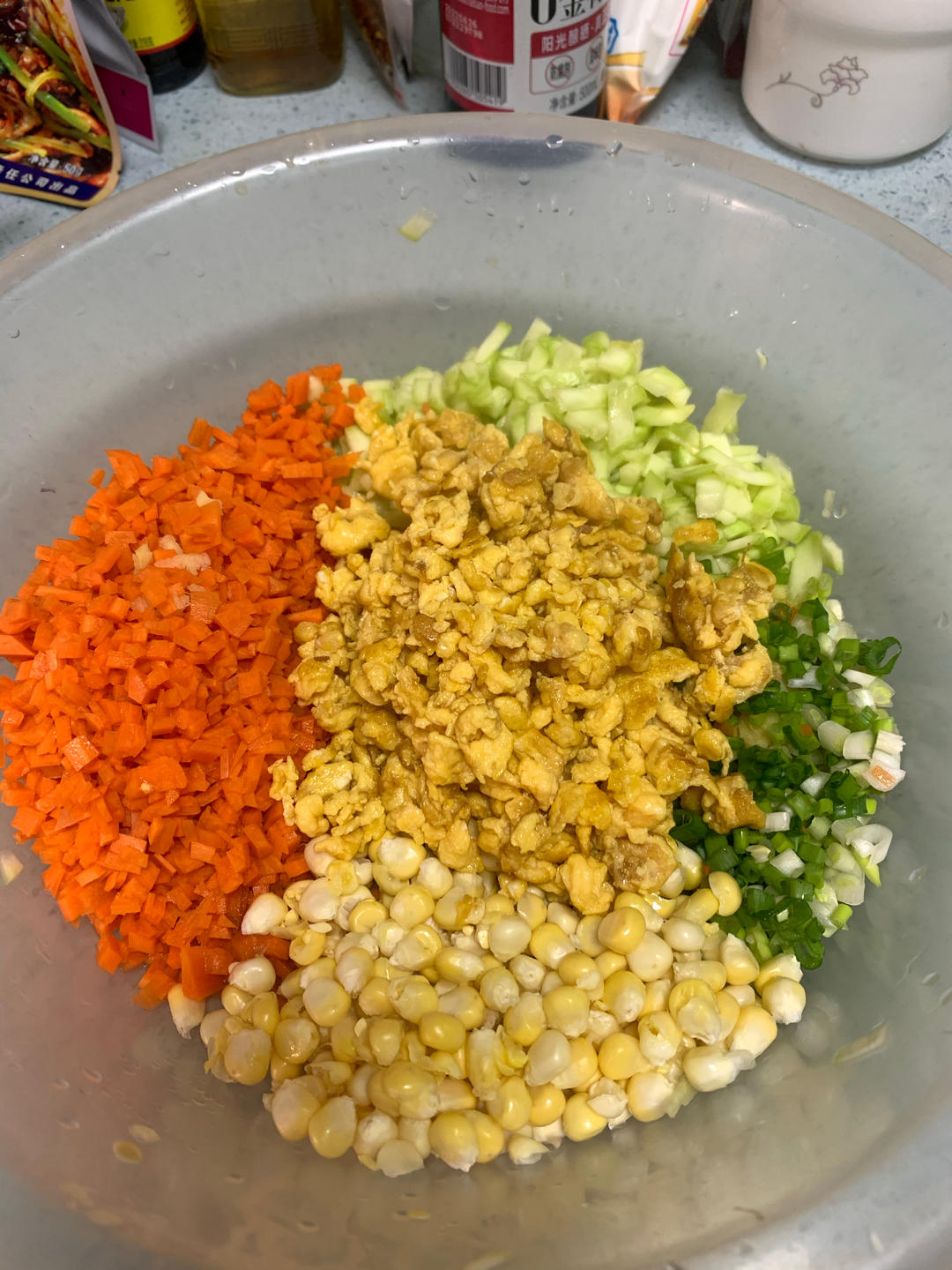 （素馅）西葫芦鸡蛋饺子