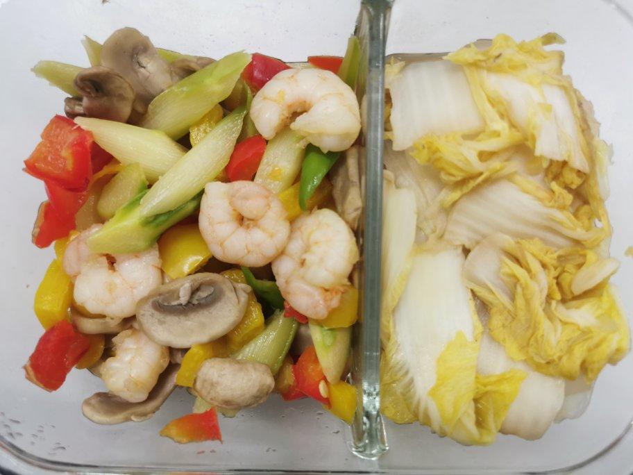 清炒芦笋虾仁