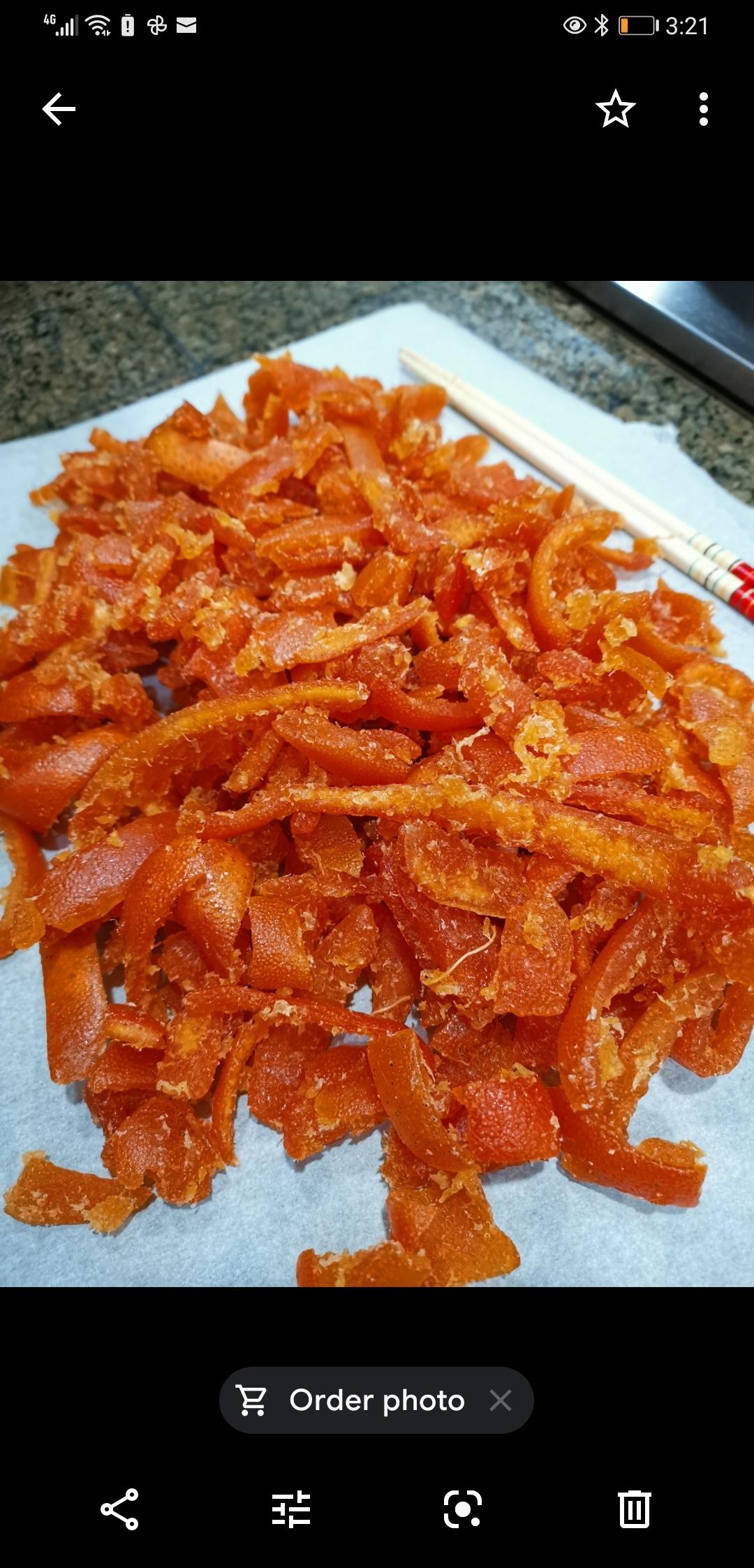 简单快速面包机果酱档做柚子皮糖