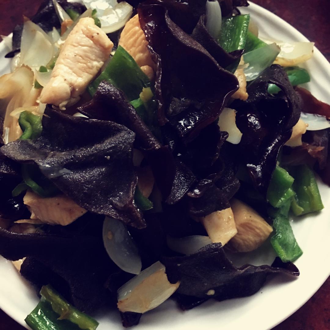 鲜百合炒鸡胸肉