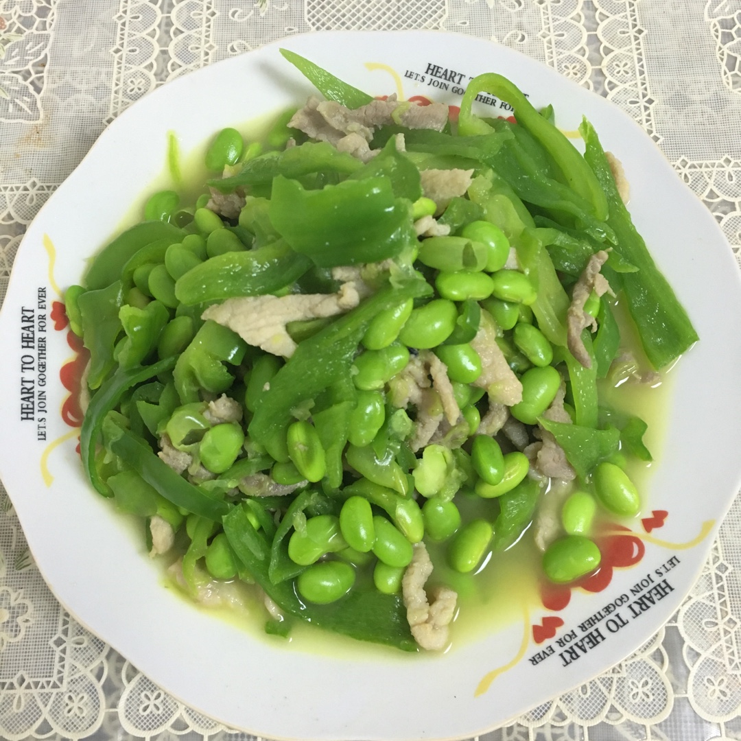 青椒炒肉丝