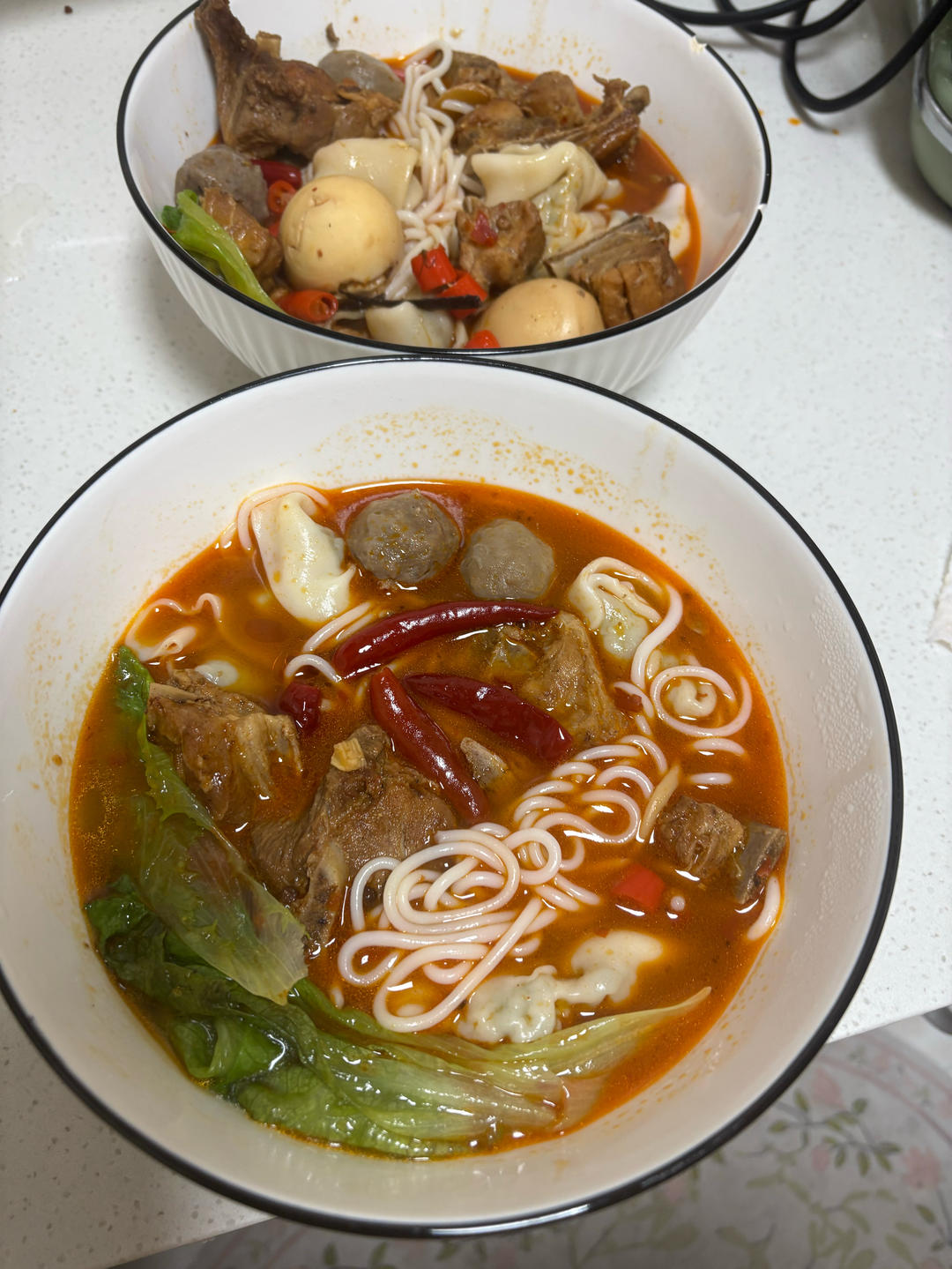 慢火细炖-鲜香浓郁的排骨面