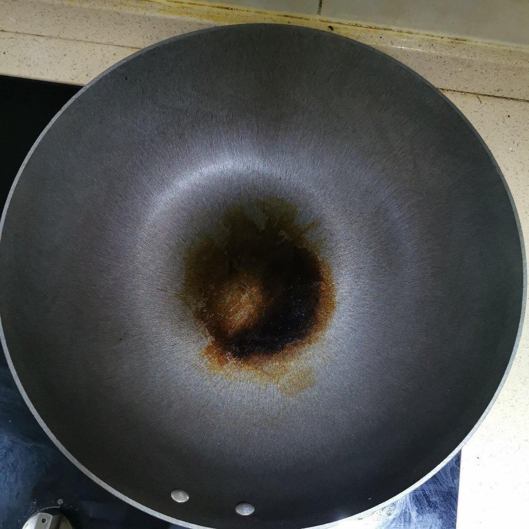 生铁锅开锅