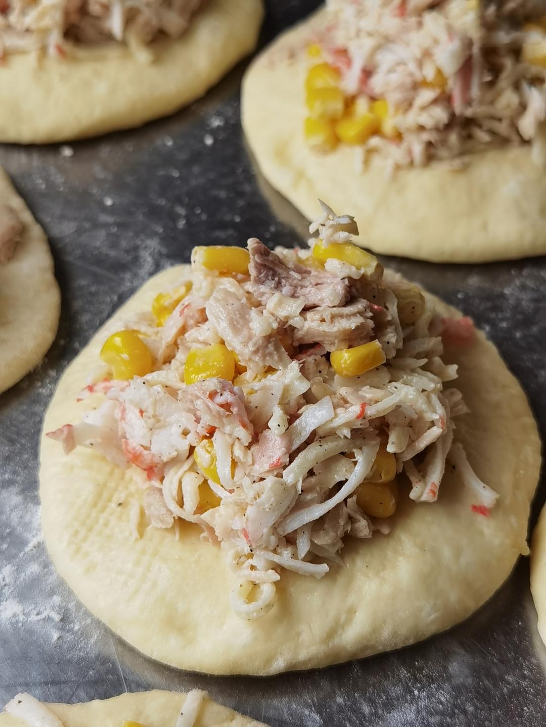 蟹柳金枪鱼小墩子