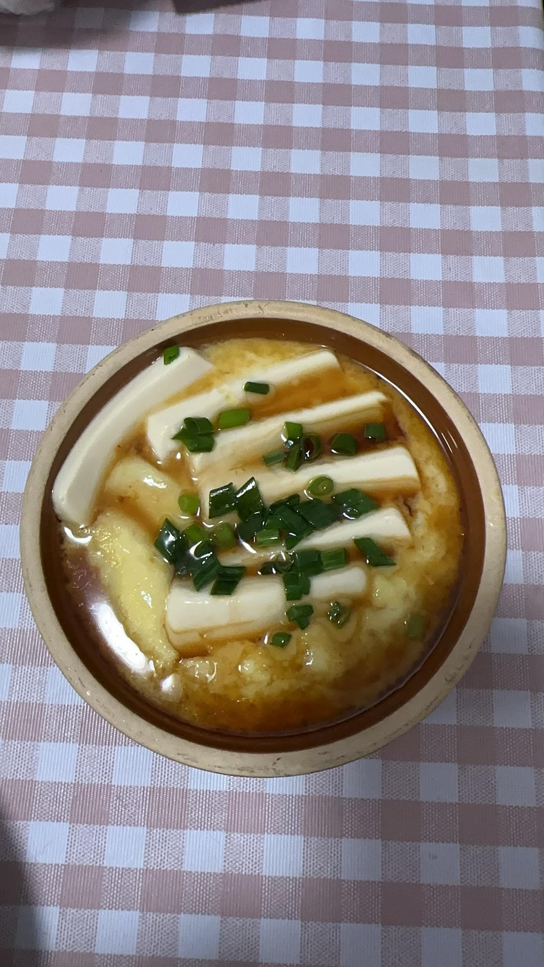 鸡蛋蒸豆腐❗超嫩滑，简单又好吃‼️