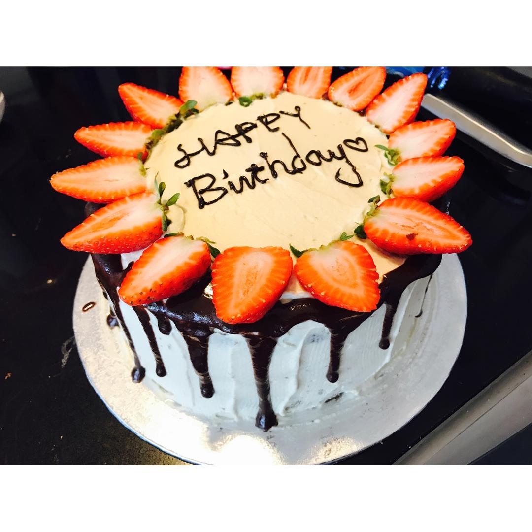 蛋糕淋面之一：甘那许淋面（详细解答淋面太稠的问题）