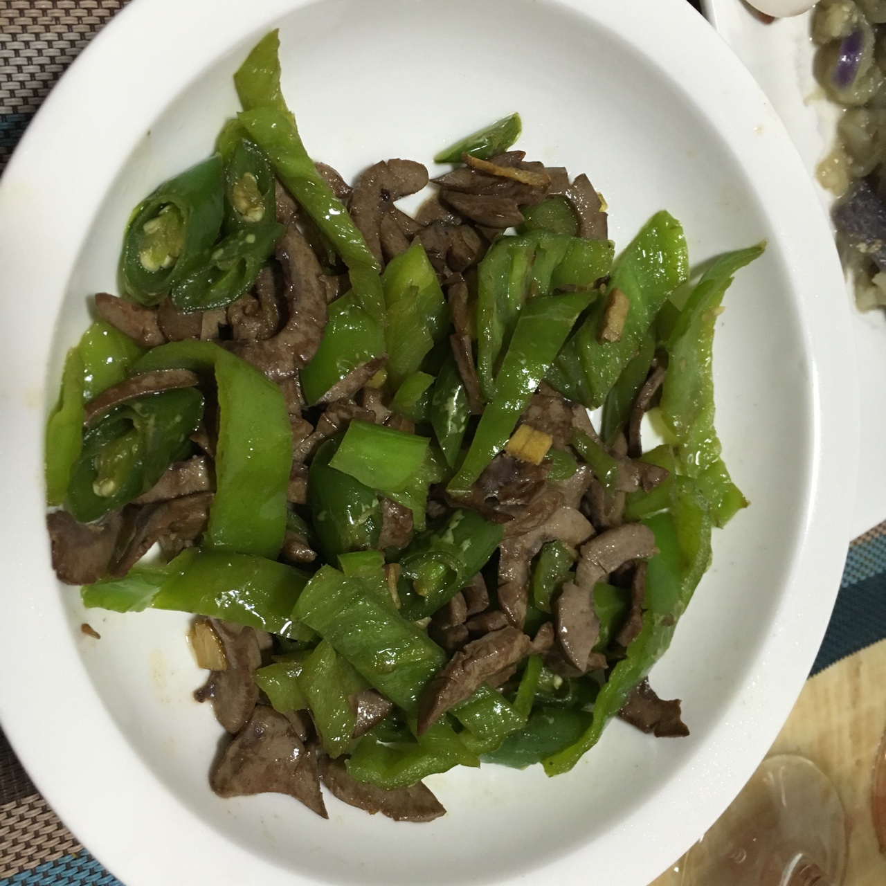 爆炒腰花
