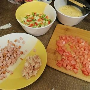 西式早餐—煎蛋饼omelet的做法 步骤1