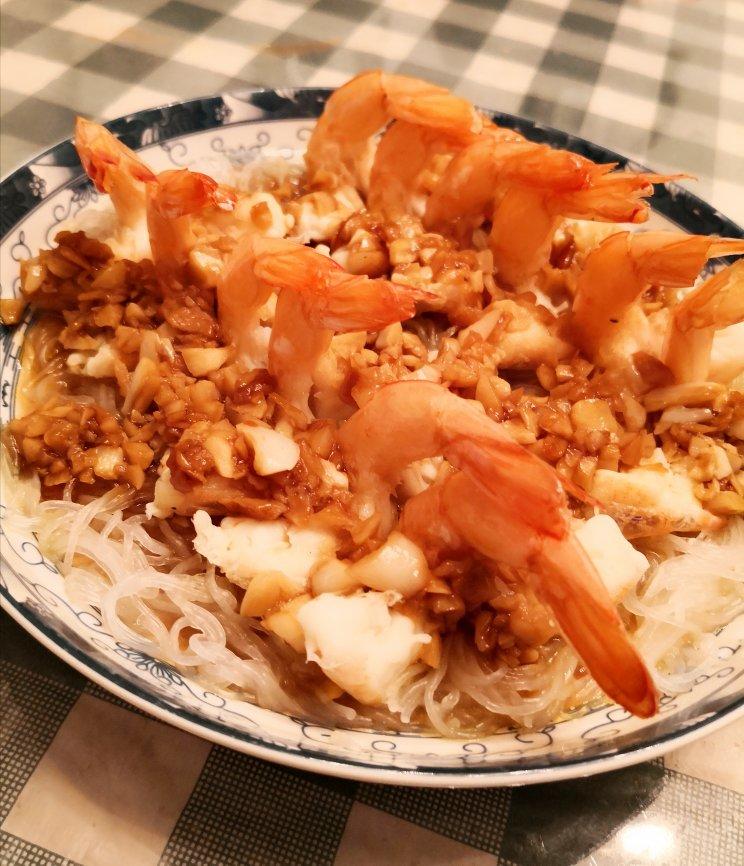 蒜蓉粉丝开背虾