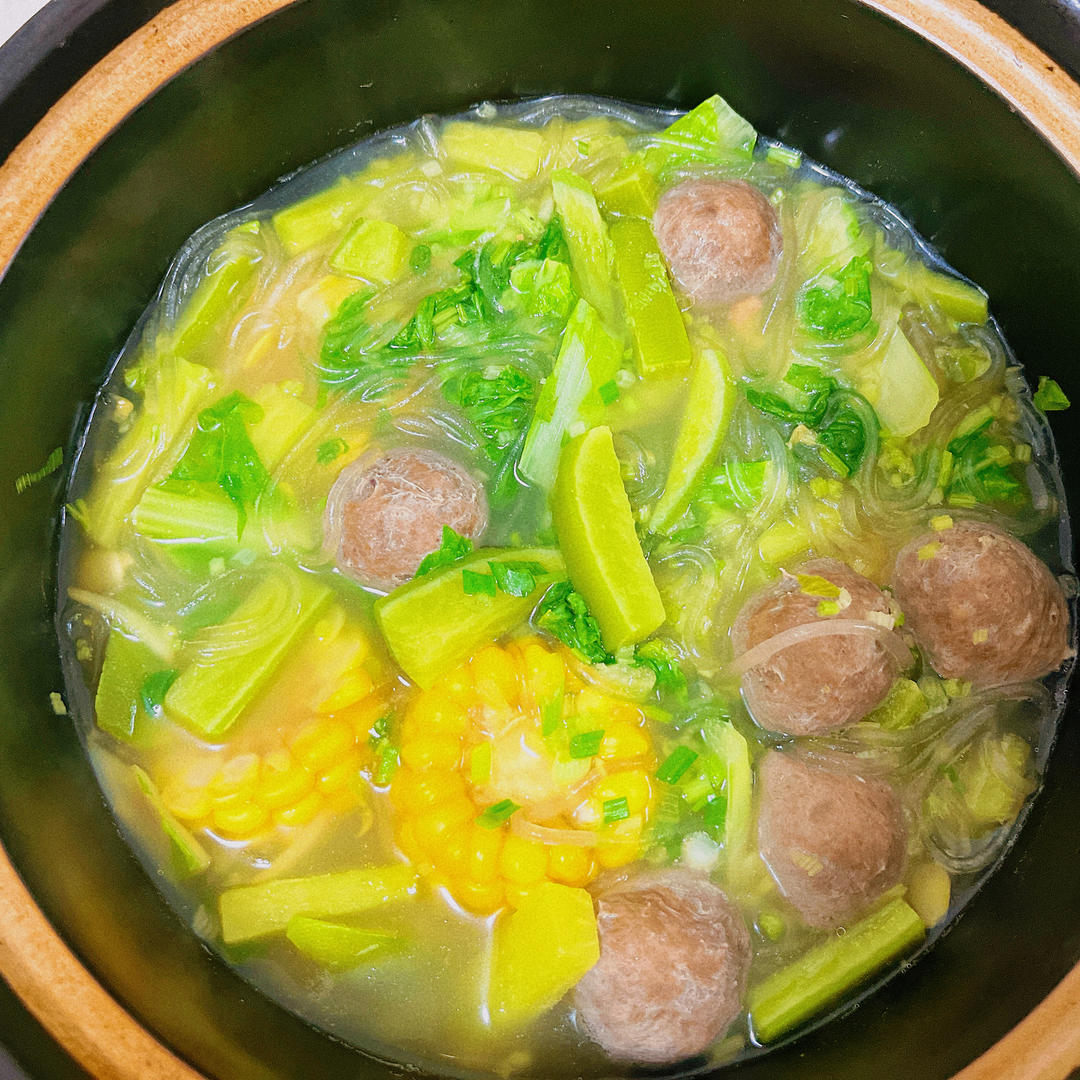潮汕手打牛肉丸汤