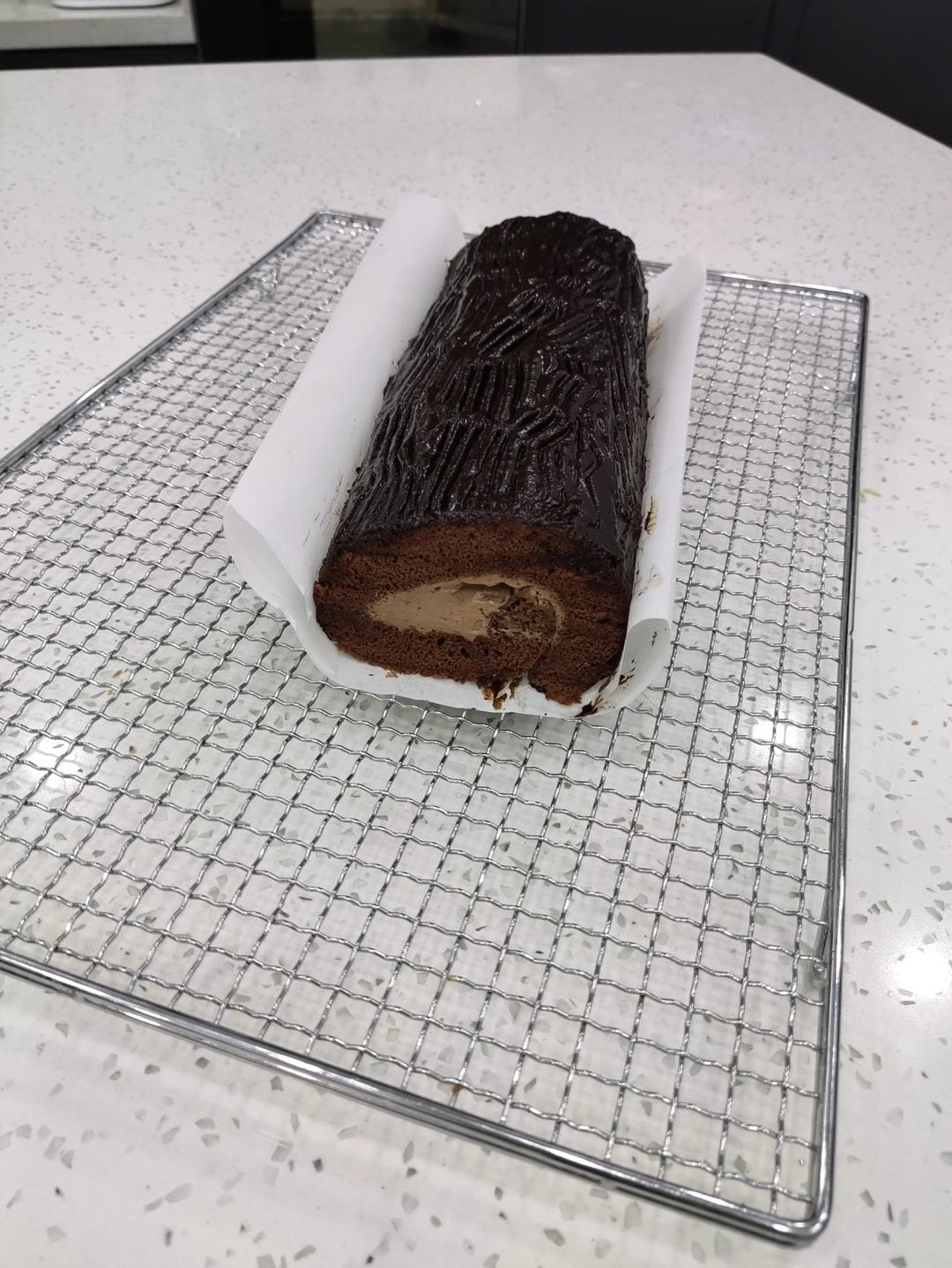 圣诞树桩蛋糕（完全攻略）