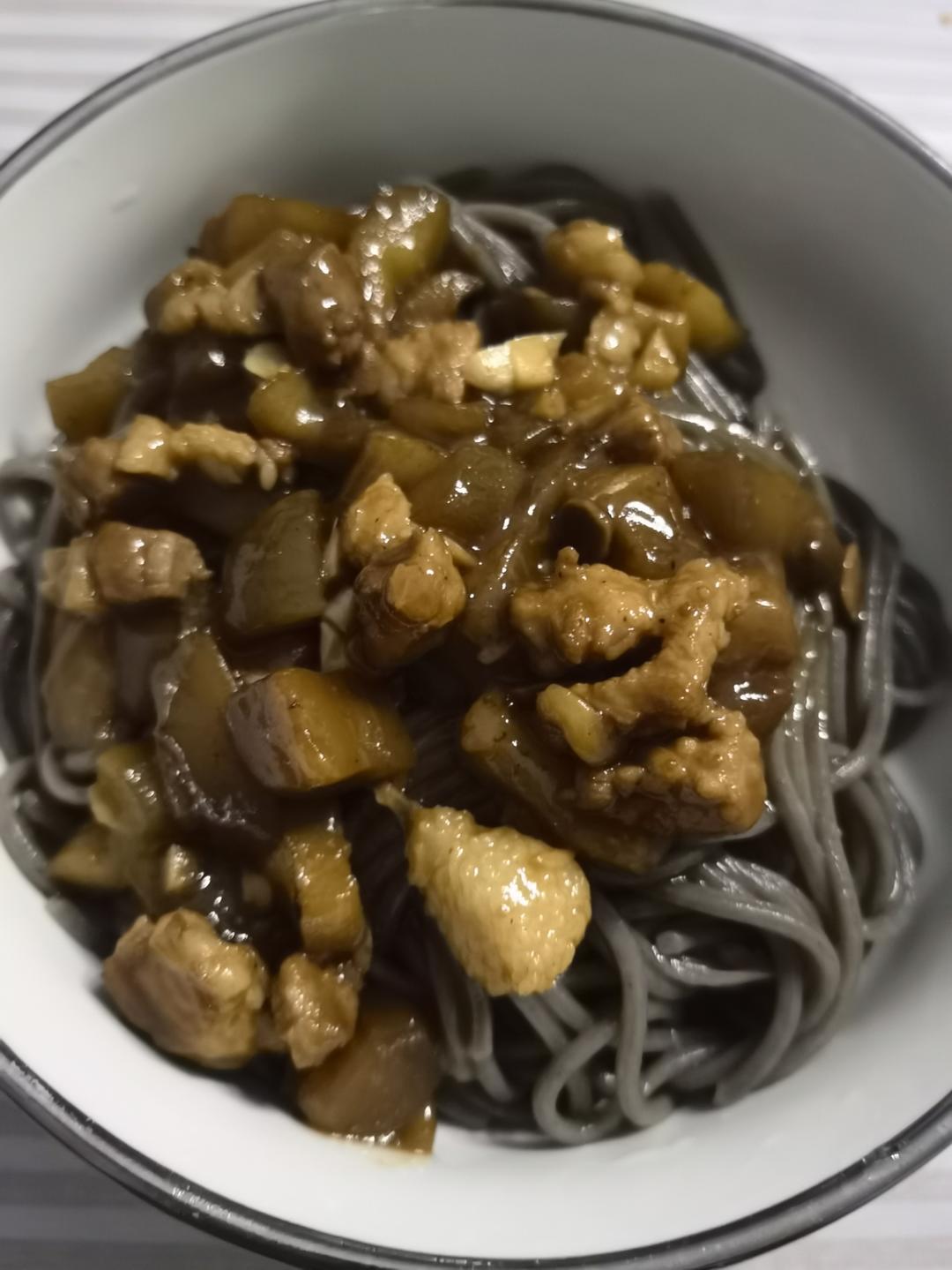 茄子打卤面