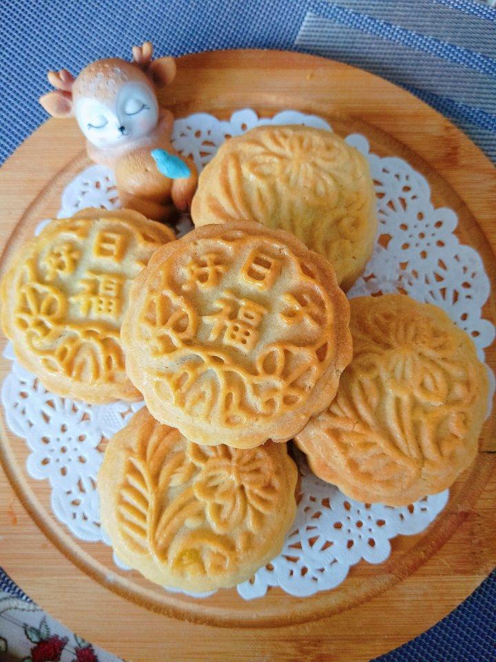 五仁月饼～不用转化糖浆的版本