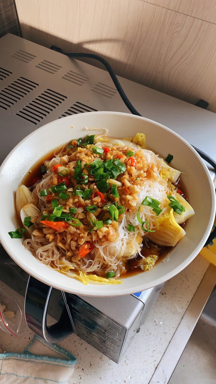 蒜蓉粉丝娃娃菜