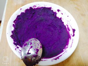 减脂——紫薯全麦馒头的做法 步骤3