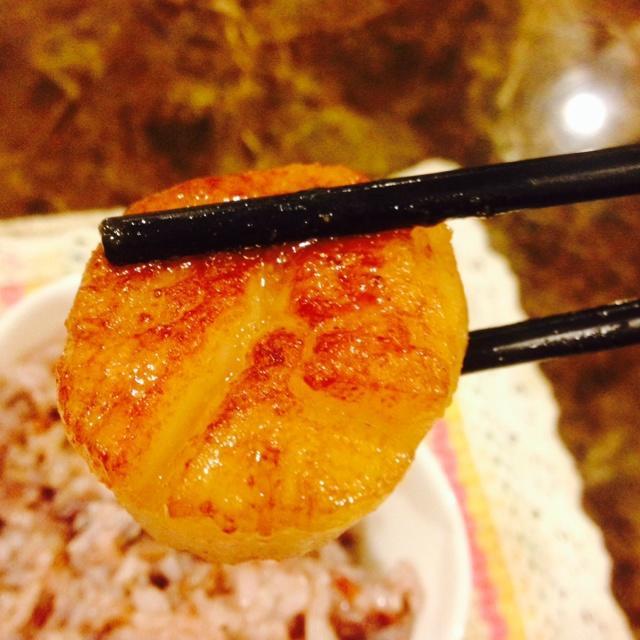 煎生元贝（瑶柱）的做法