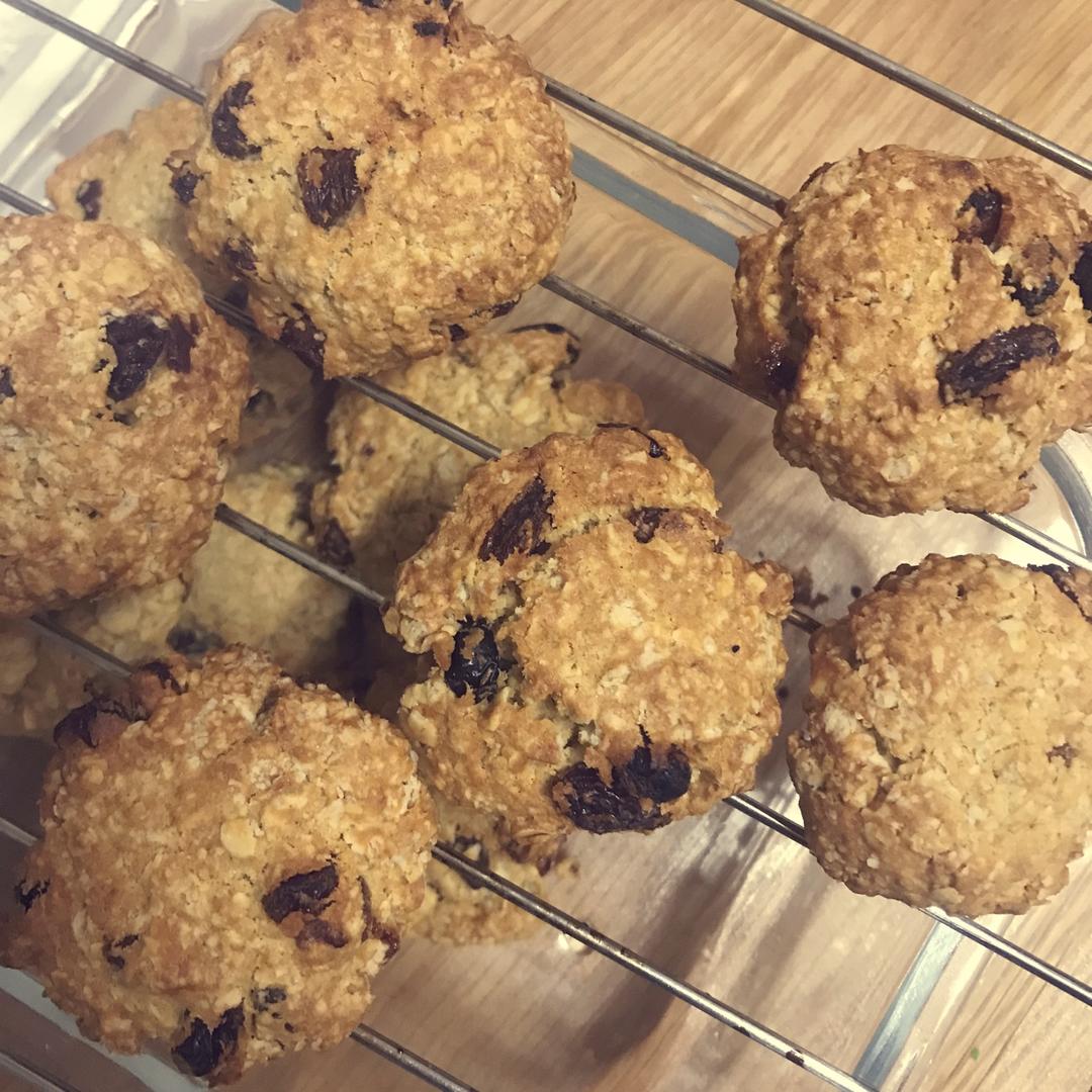 完美软版葡萄干燕麦饼干（超级好吃啊）