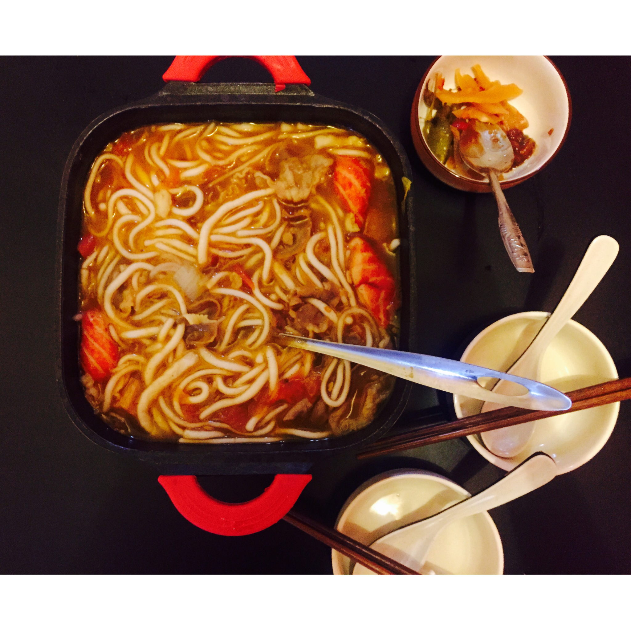 肉末什锦土豆粉
