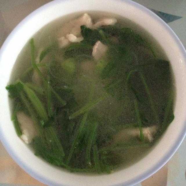 菠菜粉丝羊肉汤