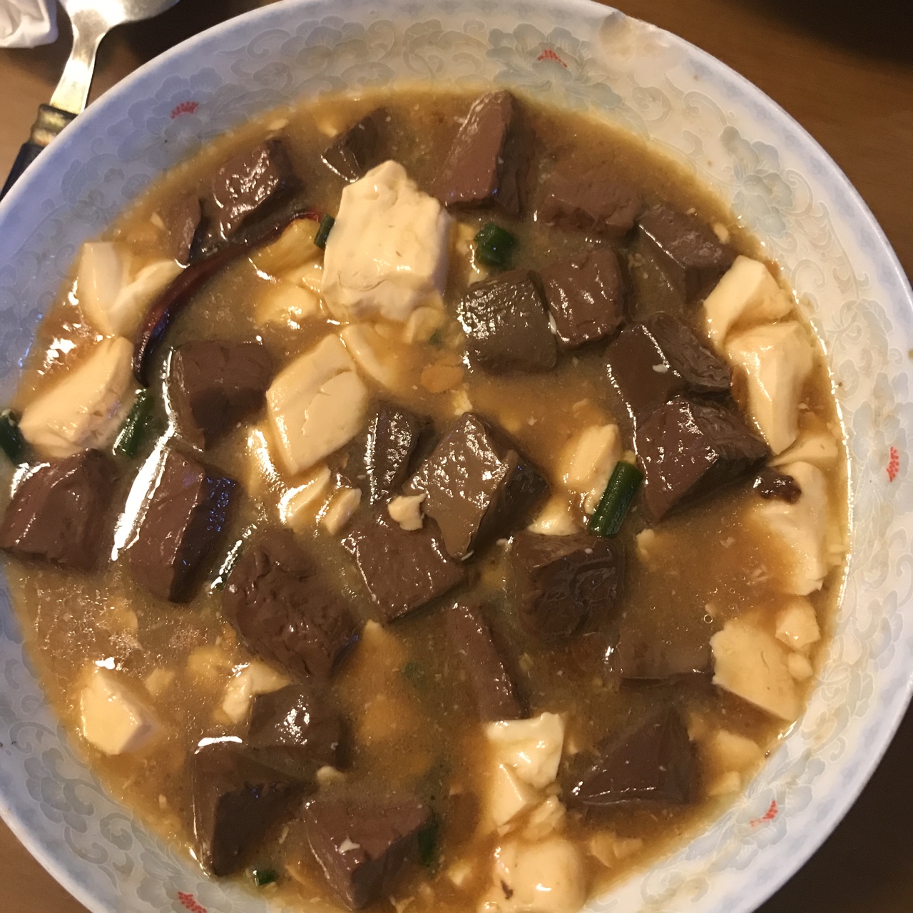 鸭血豆腐煲