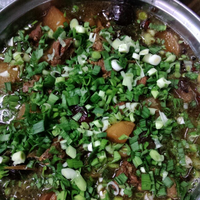 红烧羊肉炖萝卜