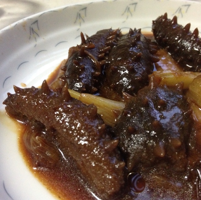 mnimiranda做的家庭版葱烧海参