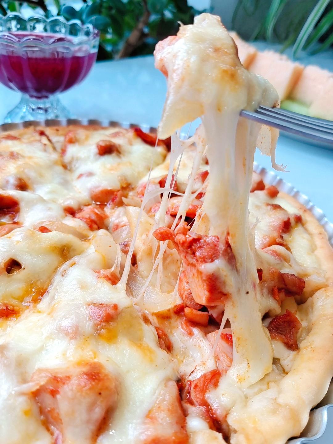 奥尔良鸡腿披萨