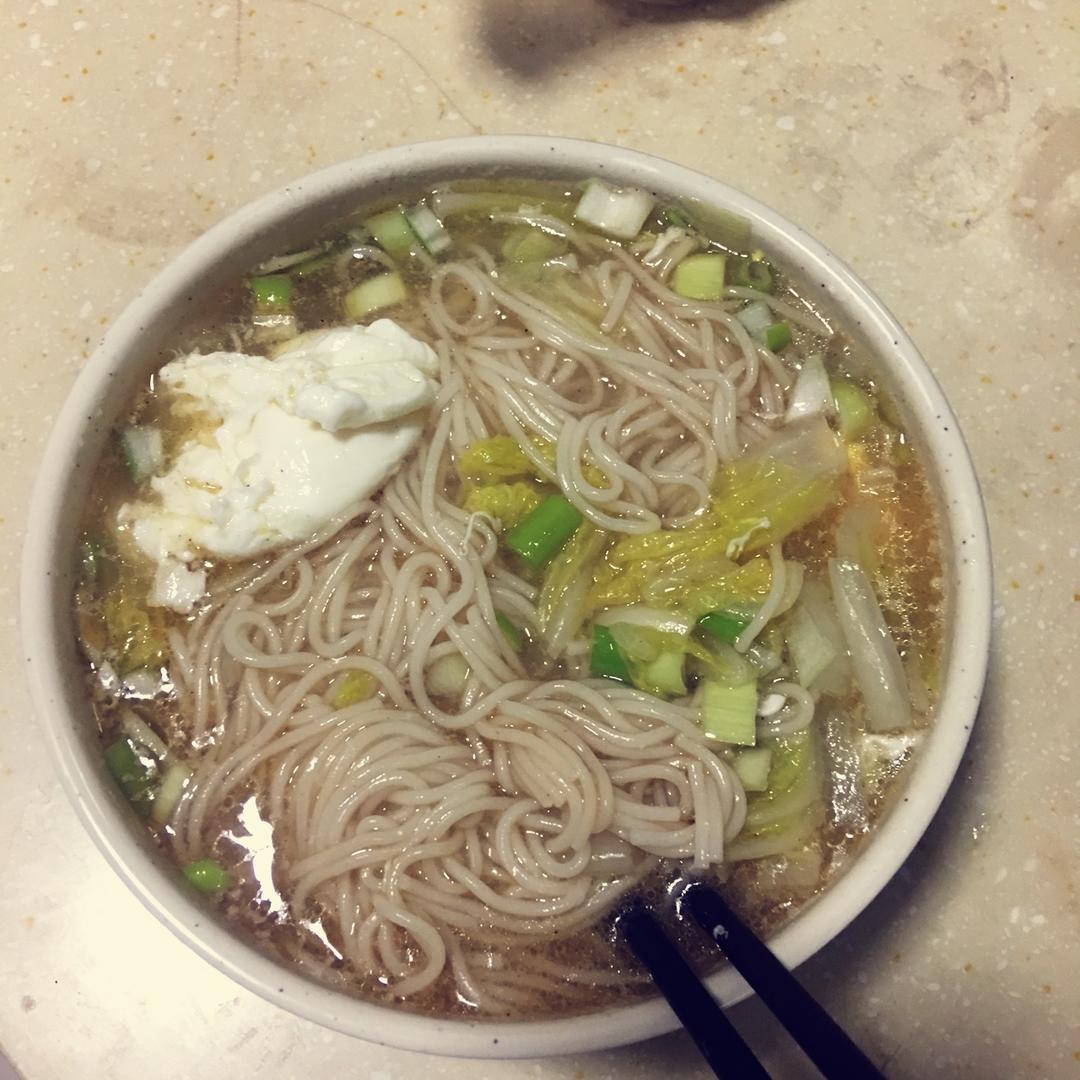 鸡蛋汤面