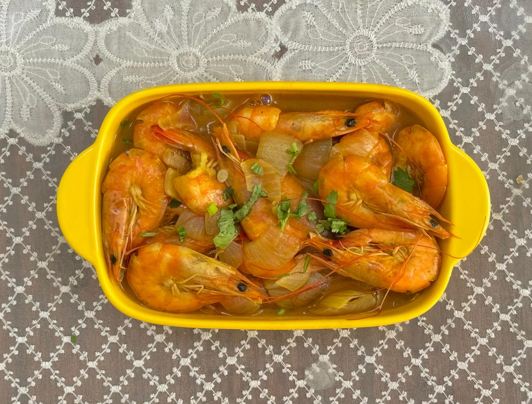 好吃到舔盘的泰式咖喱虾|拯救夏日味蕾