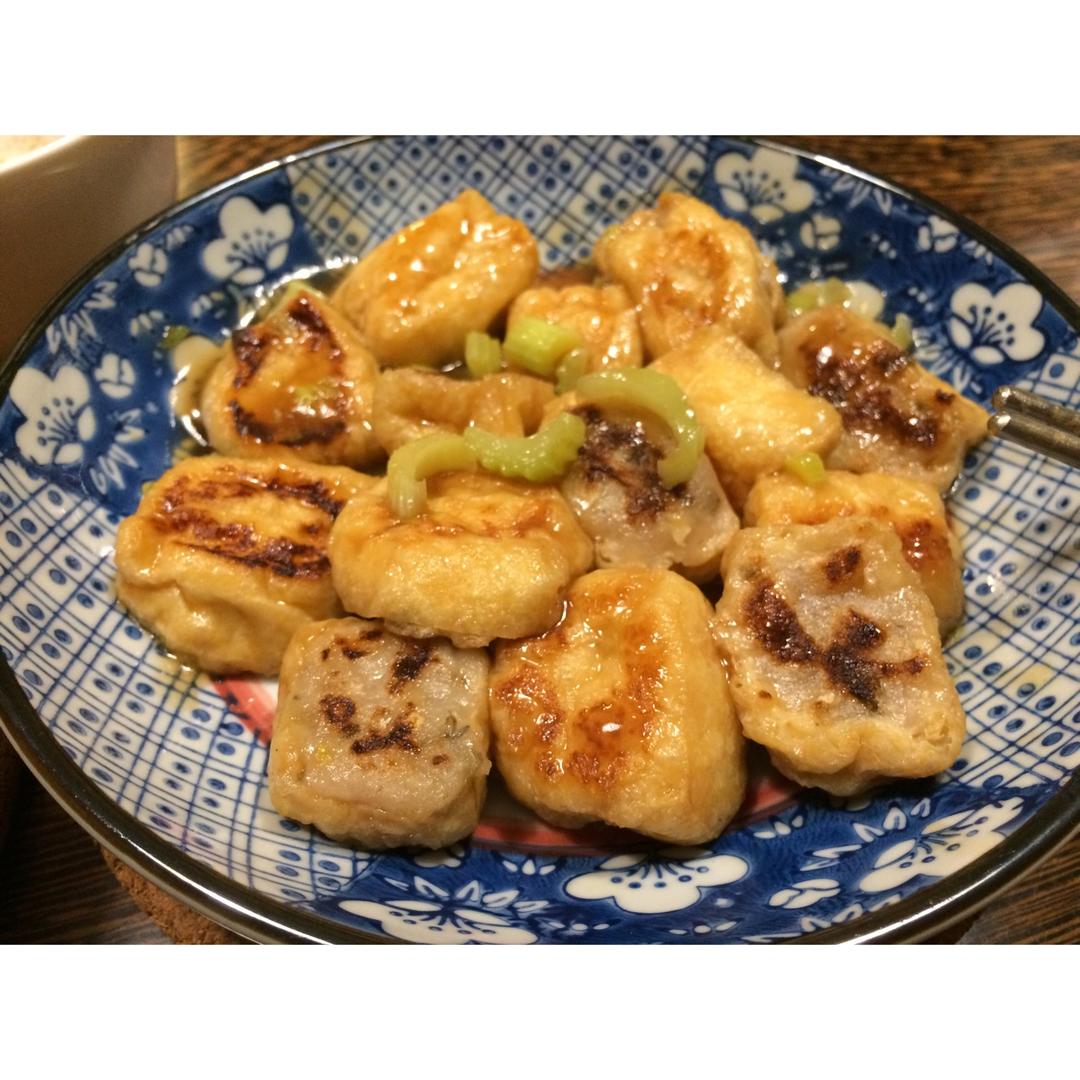 豆腐酿鱼滑