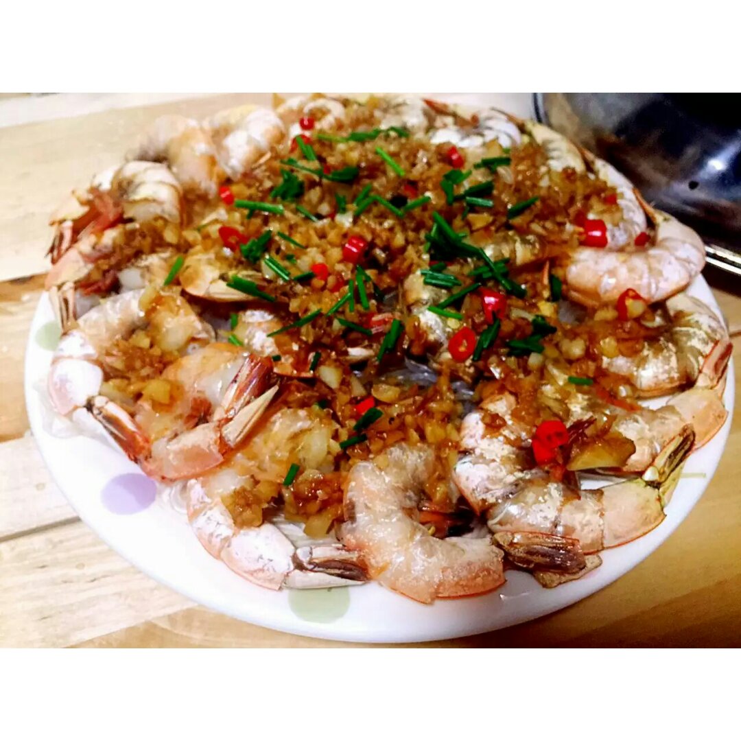 蒜蓉粉丝蒸虾