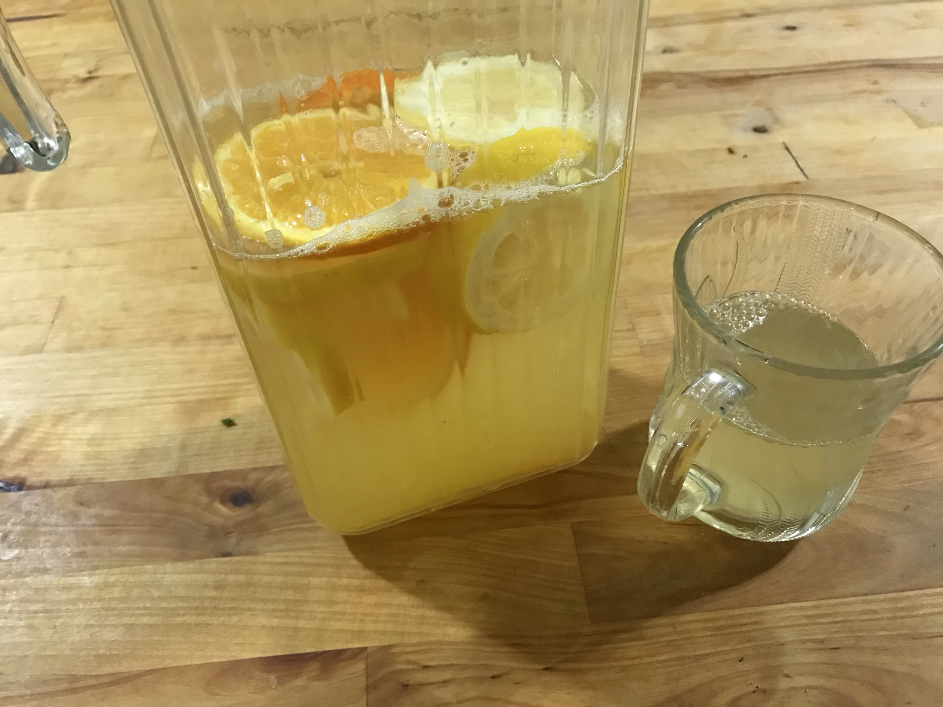 柠檬橙水的做法