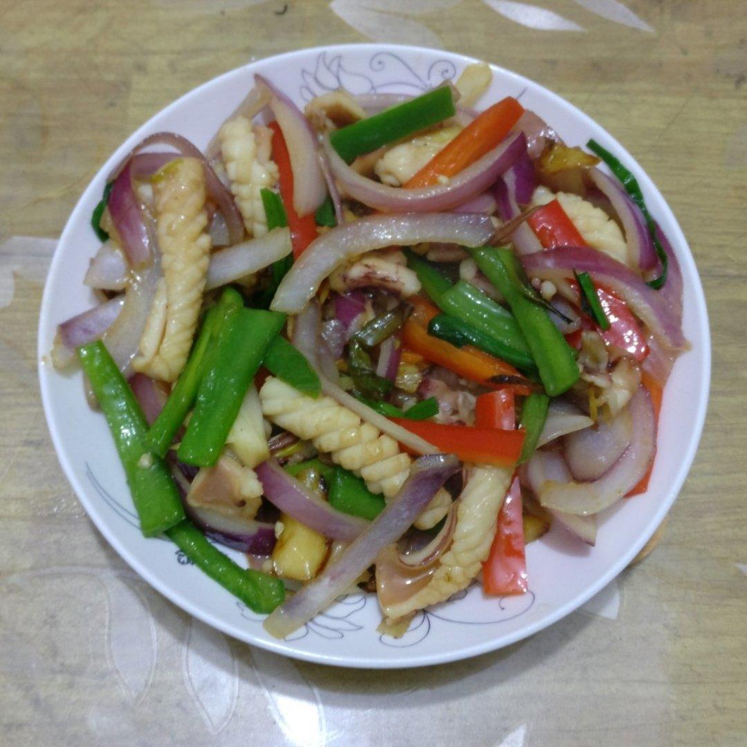 爆炒鱿鱼