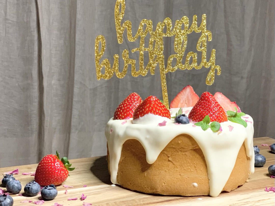 不粘模超完美戚风蛋糕--不塌不缩不开裂